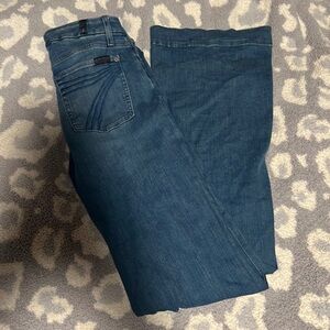 7FAM women’s trouser jeans size 28 perfect condition